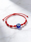 Pulseira 7 Nós Vermelha