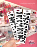 Cartela de Presilhas Tic Tac - 12uni