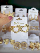 Brincos Folheados Dourado